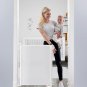 Retractable Baby Gate, 34" Tall, Extends to 54" Wide, Extra Wide Dog Gate Mesh P