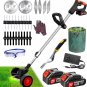 Electric Weed Wacker Cordless Weed Eater Battery Powered 21V, Lightweight Grass