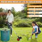 Electric Weed Wacker Cordless Weed Eater Battery Powered 21V, Lightweight Grass