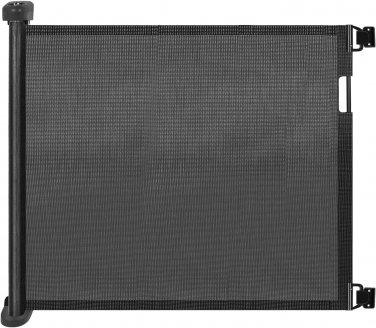 Retractable Baby Gates for Stairs Black, Probebi Retractable Dog Gate, Stair Gat