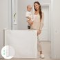 Retractable Baby Gate,  Mesh Baby Gate or Mesh Dog Gate, 33" Tall,Extends up to