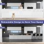 42 Inch Extra Tall Dog Gate 140 Inch Extra Wide Retractable Baby Gate for Large