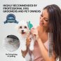 Dog Slicker Brush for Grooming Doodle Hair, Extra Long Pin Poodle Brush for Shed