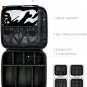 Leather Travel Makeup Train Case, Waterproof Makeup Bag Cosmetic Case Organizer,