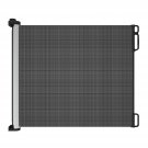 Indoor/Outdoor Deluxe Aluminum Retractable Baby Gate 39" Tall Extends to 71" Wid