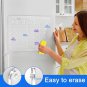Clear Magnetic Dry Erase Board for Fridge 11â X 14.2â Acrylic Magnetic Calendar