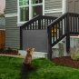 Retractable Baby Gate, 33" Tall, Extends up to 55'' Wide, Black/Child Safety Bab