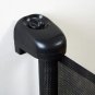 Retractable Baby Gate, 33" Tall, Extends up to 55'' Wide, Black/Child Safety Bab