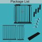 Extra Wide Baby Gate Pressure Mount Extra Wide Dog Gate Tension Indoor Safety Do