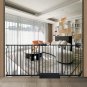 Extra Wide Baby Gate Pressure Mount Extra Wide Dog Gate Tension Indoor Safety Do