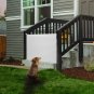 Extra Wide Retractable Baby Gate, 33" Tall, Extends up to 71" Wide, White/Child