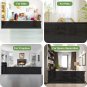 200 Inch Extra Wide Retractable Baby Gate for Super Wide Openings Indoor Large B