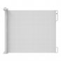 Indoor/Outdoor Retractable Baby Gate 33" Tall, Extends to 71" Wide, White