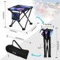 2 Pack Camping Stool,Portable Folding Compact Lightweight Stool Seat for Camping