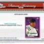 2021 Topps Chrome Baseball Platinum Anniversary Lite Box (16 Packs/4 Cards, 1 Au
