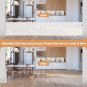 165 Inch Extra Wide Retractable Baby Gates Extra Wide Baby Gate for Large Openin