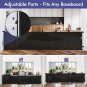 145 Inch Extra Wide Baby Gate for Extra Wide Openings Retractable Baby Gates for