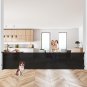 145 Inch Extra Wide Baby Gate for Extra Wide Openings Retractable Baby Gates for