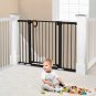 Easy Step 29.93-51.5 Inches Baby Gate with Door, Easy Install Easy Walk Thru Chi