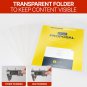 Clear Plastic File Folders for Document, Resume, Presentation, Project, or Portf