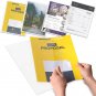 Clear Plastic File Folders for Document, Resume, Presentation, Project, or Portf