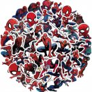 Spider_Man Stickers for Kids(50Pcs) Waterproof Cartoon Vinyl Stickers for Water