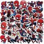 Spider_Man Stickers for Kids(50Pcs) Waterproof Cartoon Vinyl Stickers for Water