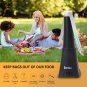 Redeo Fly Repellent Fan for Tables Outdoor Indoor Food Fan to Keep Flies Away Bu