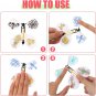 10 Packs Magic Flying Butterfly Card, White Flying Butterflies with 5Pcs Whitebo