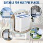 Portable Washing Machine, Compact Twin Tub Mini Washing Machine, 14.5 LBS Washer