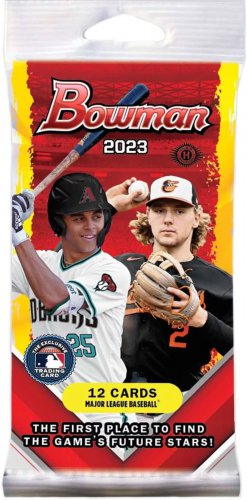 2023  Bowman Baseball MLB Retail Pack - 1 Pack - 12 Trading Cards - Look for Dru