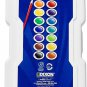 Prang Oval-16 Pan Watercolor Paint Set, 16 Assorted Colors, Refillable, Includes