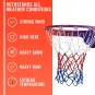 Heavy Duty Basketball Net Replacement - All Weather anti Whip, Fits Standard Ind