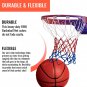 Heavy Duty Basketball Net Replacement - All Weather anti Whip, Fits Standard Ind