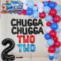 Chugga Chugga Two Two Birthday Party Decorations - Train 2Nd Birthday Railroad T