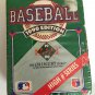 1990 Baseball High Series Factory Sealed Box (100)