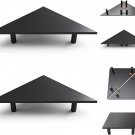2 Packs Corner Shelf 27In Desktop Height-Adjustable Stand，Combination to Space-S