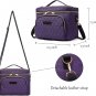 Travel Makeup Bag for Women, Scorila Large Cosmetic Case Organizer Fits Bottles