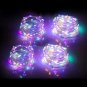 4 Pack Fairy Lights Battery Operated, String Lights 10Ft 30 Leds, Flashing and C