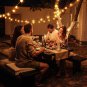 Outdoor String Lights, 30FT LED Outdoor Patio Lights Waterproof with 15+1 Vintag
