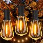 Outdoor String Lights, 30FT LED Outdoor Patio Lights Waterproof with 15+1 Vintag
