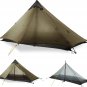 Lanshan Ultralight Tent 3-Season Backpacking Tent for 1-Person or 2-Person Campi