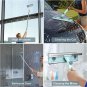 Squeegee for Window Cleaning, 4PCS 2 in 1 Rotatable Window Cleaning Tool Kit wit