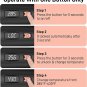 Hair Straightener Brush, Ionic Hair Straightener Comb,15S Fast Heating Up, 5 Ad