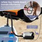 Air Pump, Electric Air Pump Inflator, Digital LCD Display Air Pump, 12V DC Car C