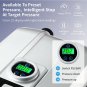 Air Pump, Electric Air Pump Inflator, Digital LCD Display Air Pump, 12V DC Car C