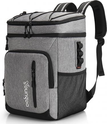 Cooler Backpack Insulated Leak Proof Waterproof 35 Cans, Beach Camping Backpack
