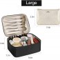 Makeup Bag Cosmetic Bag for Women 2 in 1 Large Travel Makeup Bag for Girls Make