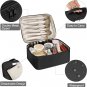 Makeup Bag Cosmetic Bag for Women 2 in 1 Large Travel Makeup Bag for Girls Make