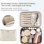 Makeup Bag Cosmetic Bag for Women 2 in 1 Large Travel Makeup Bag for Girls Make